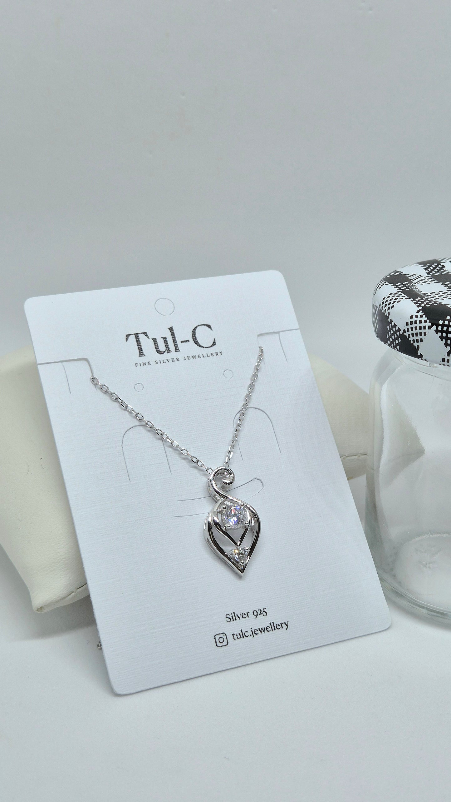 Dimond duck Chain pendent