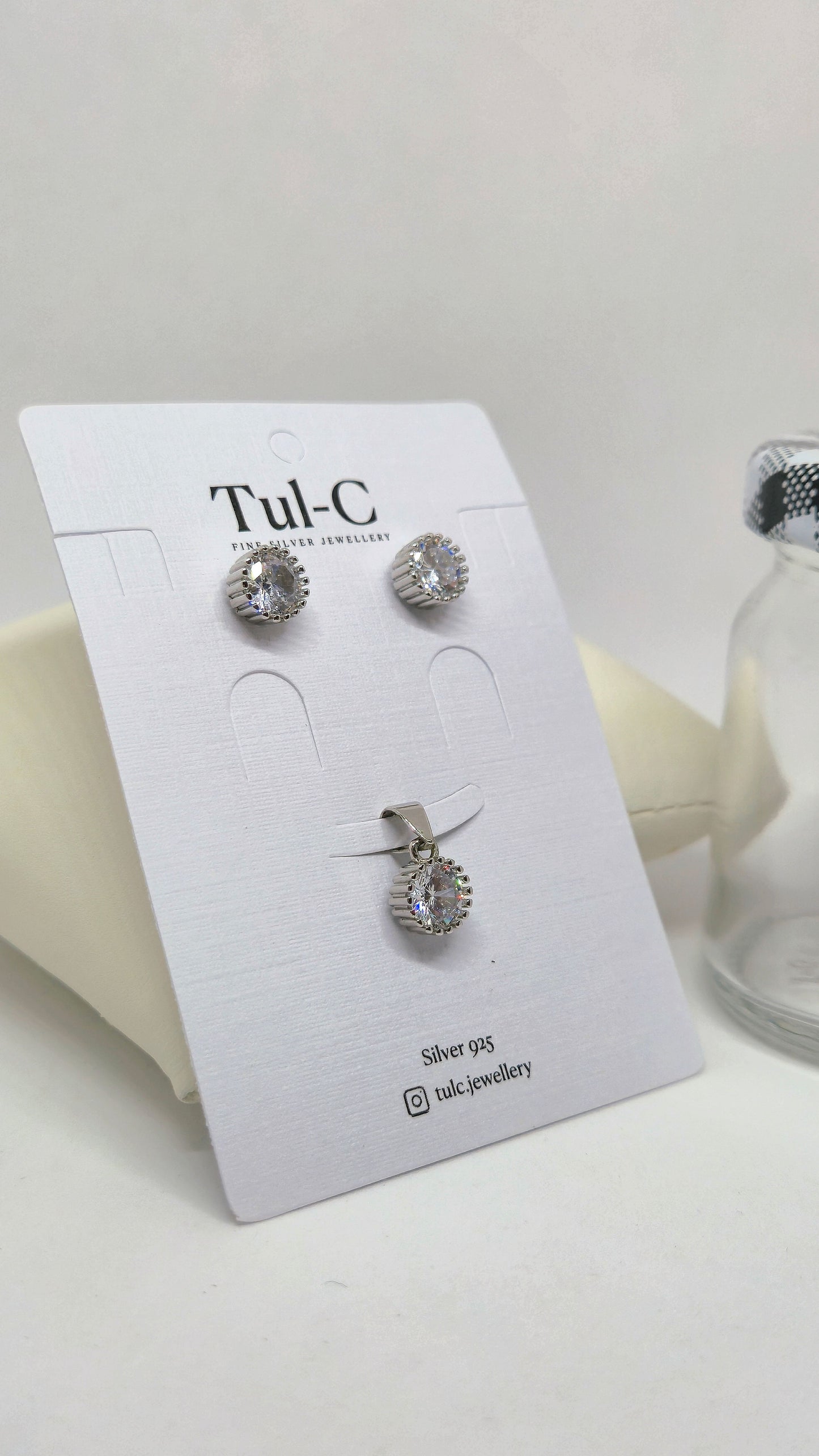 Stone Pendent Set