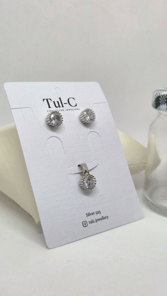 Stone Pendent Set
