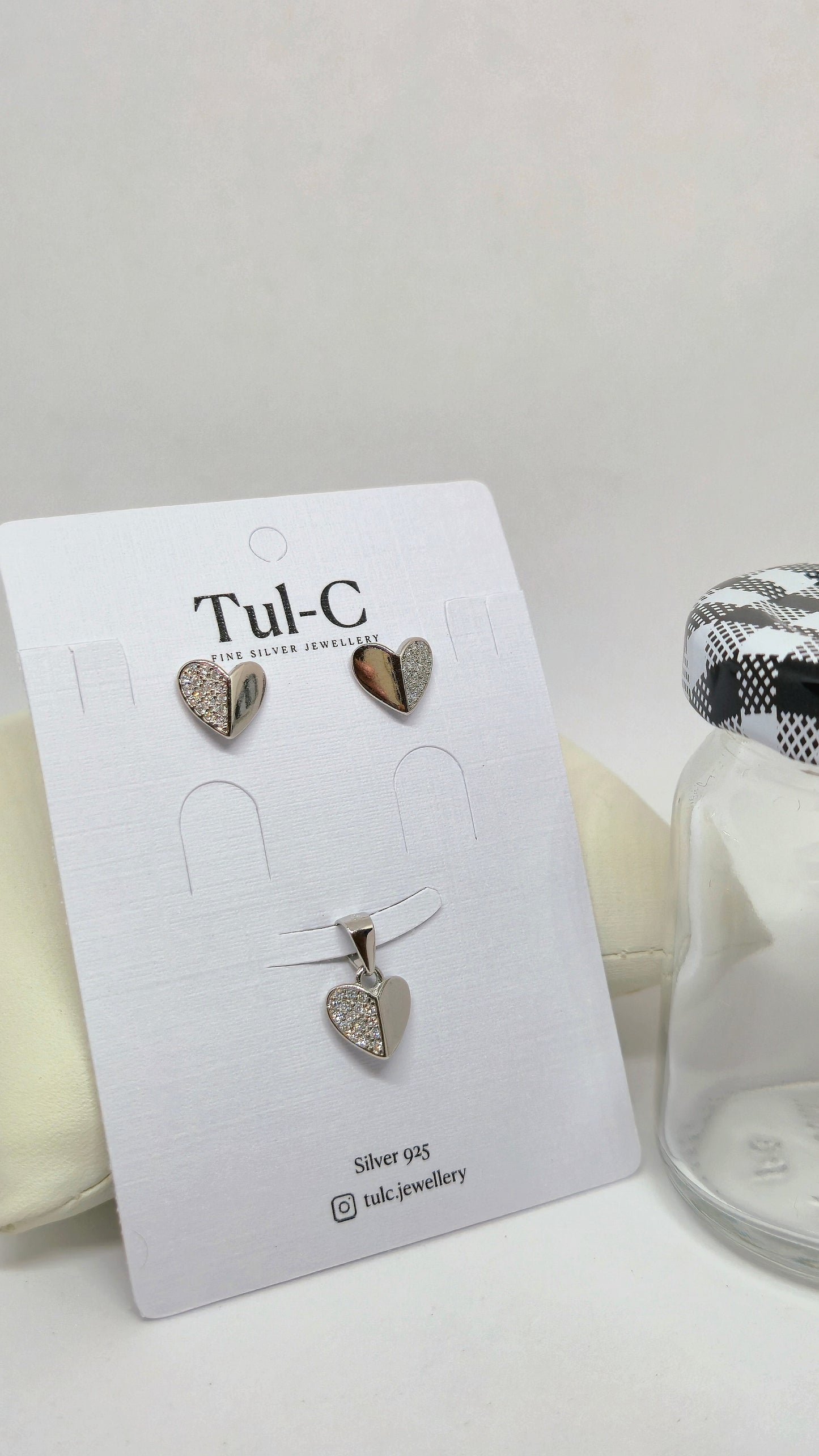 Heart Pendent Set