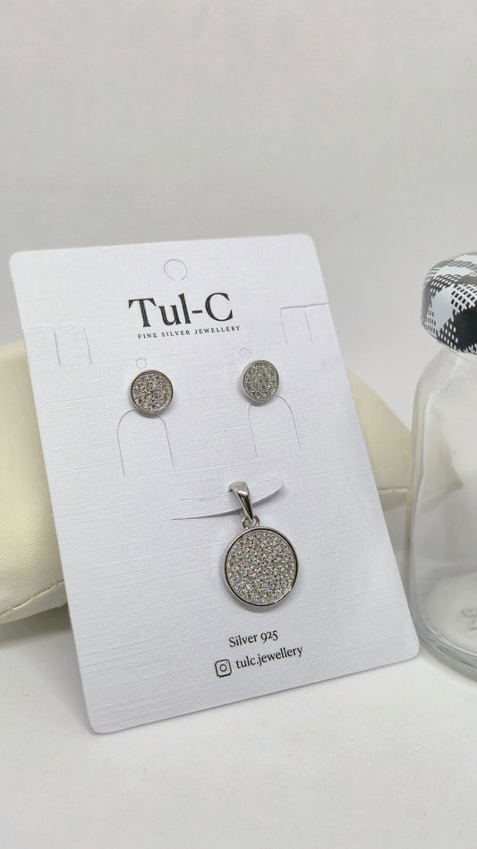 Circle Pendent Set