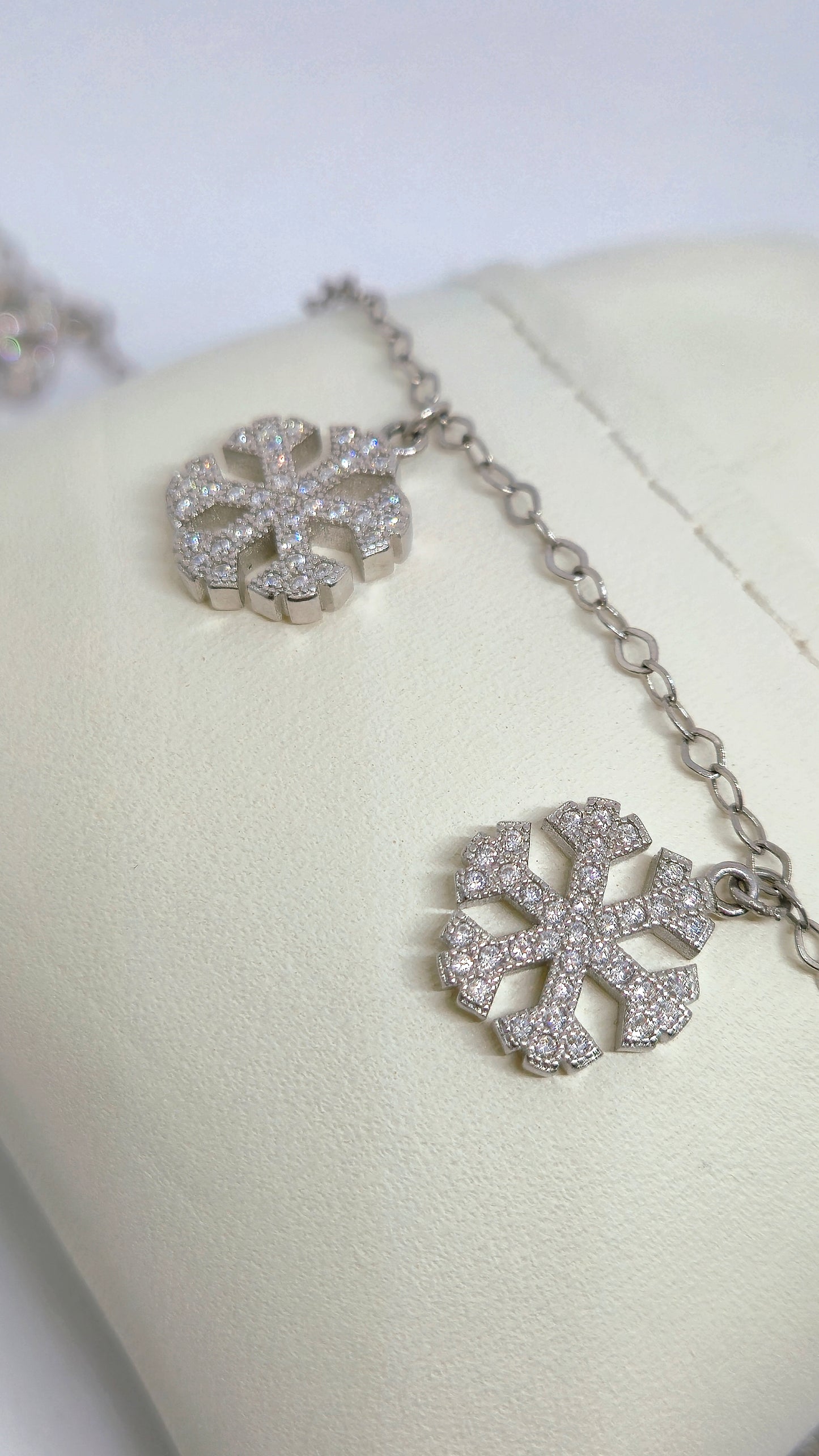 snow star anklet