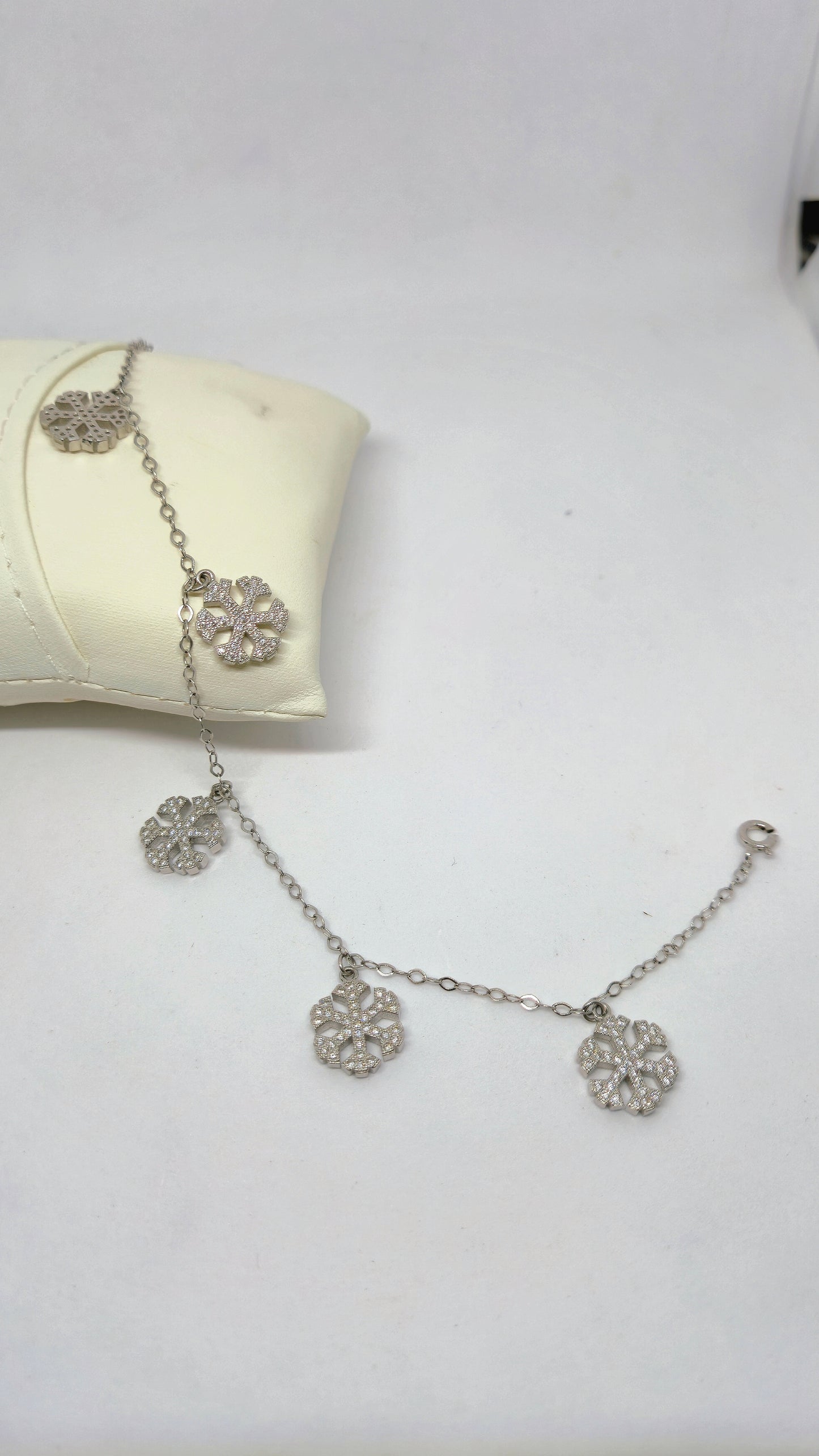 snow star anklet