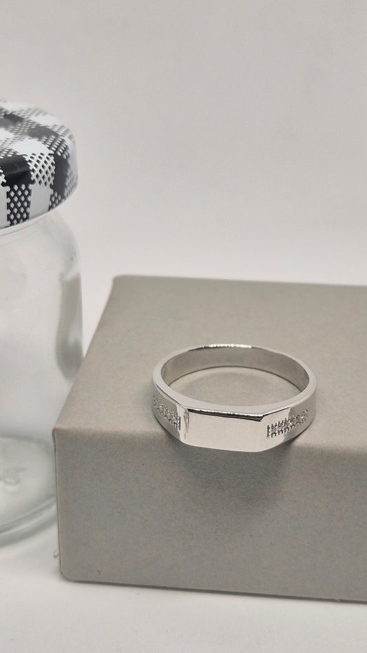 Plain face ring