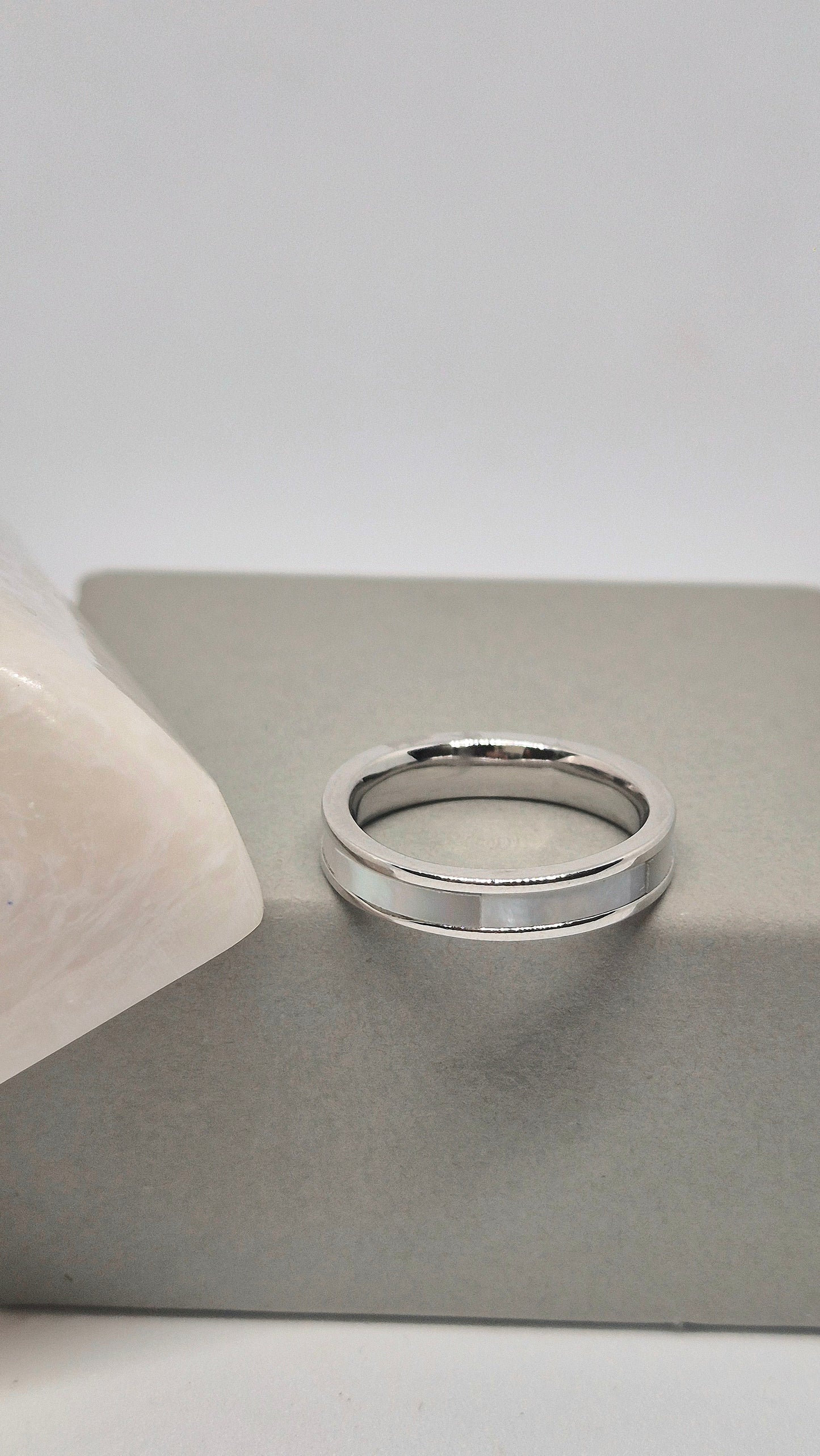 White ring