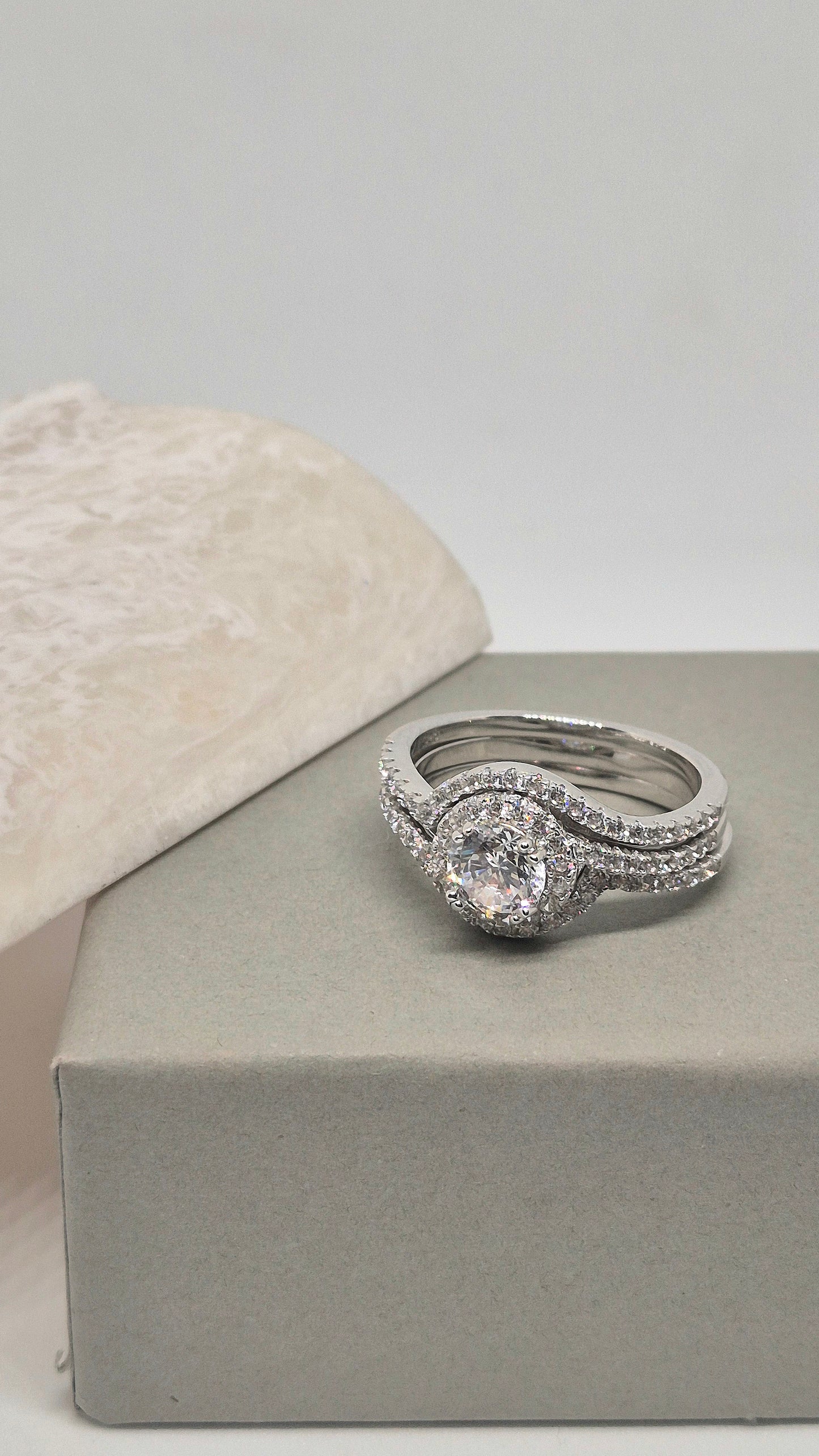 Three piece ring