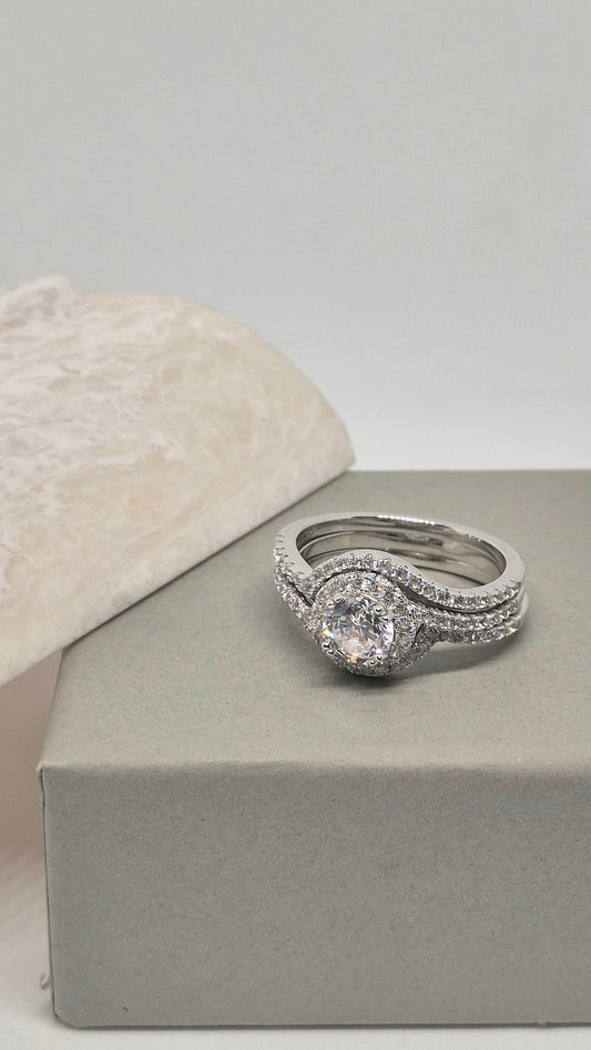 Three piece ring