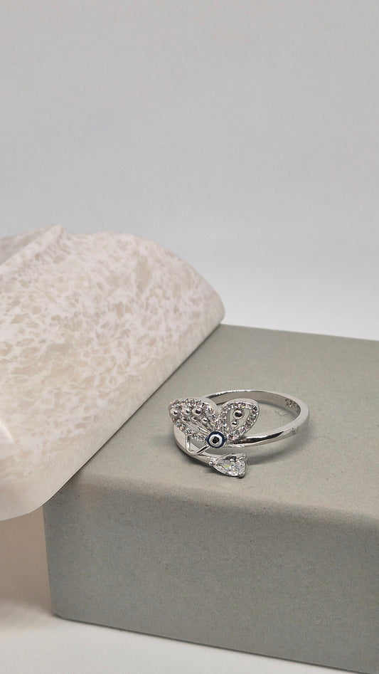 Evil eye ring