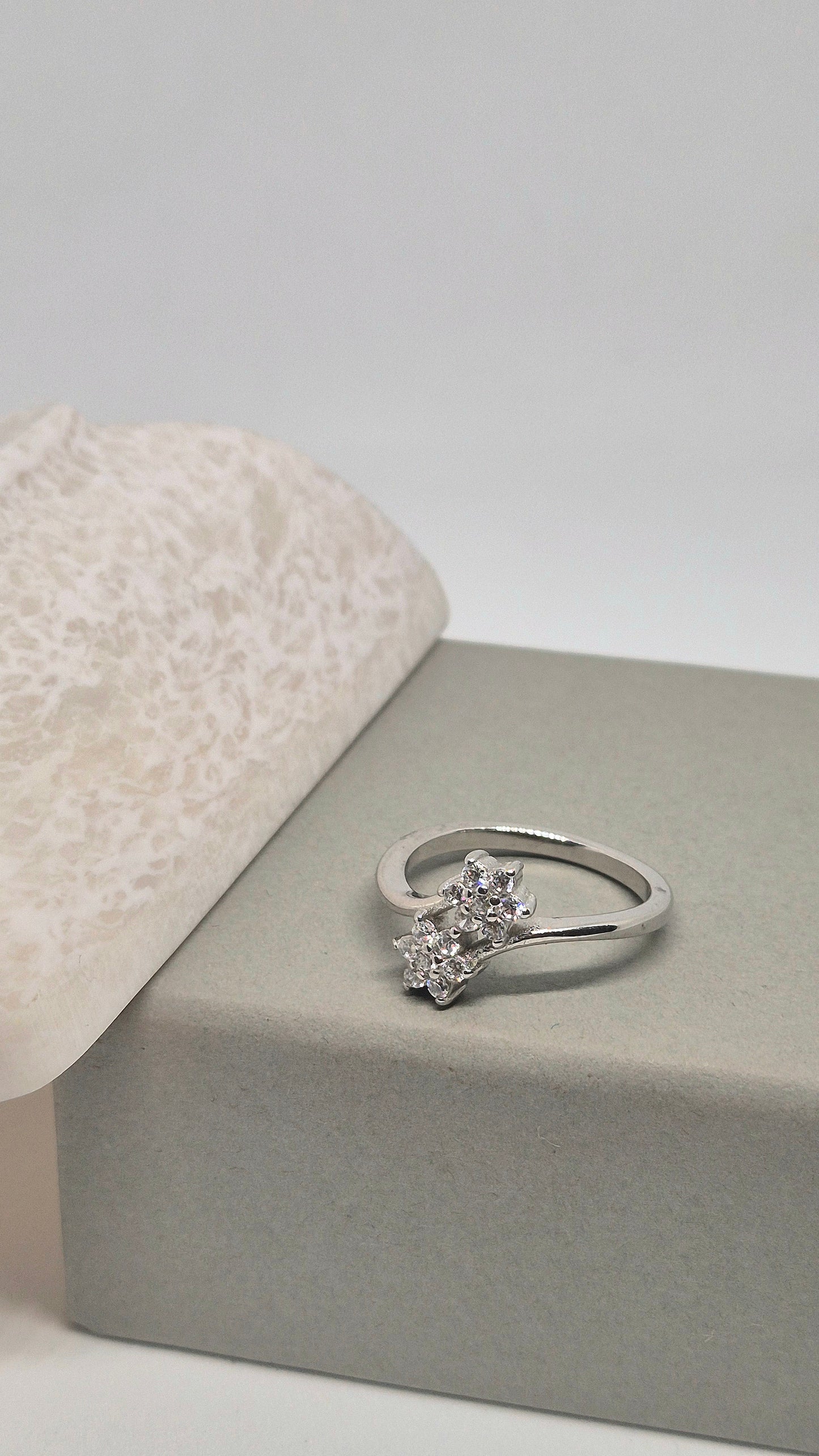Two flower rings