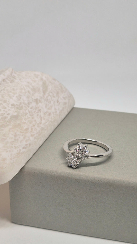 Two flower rings