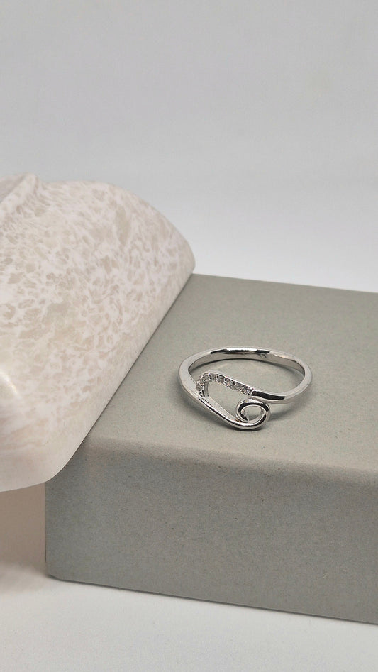 Half infinite ring