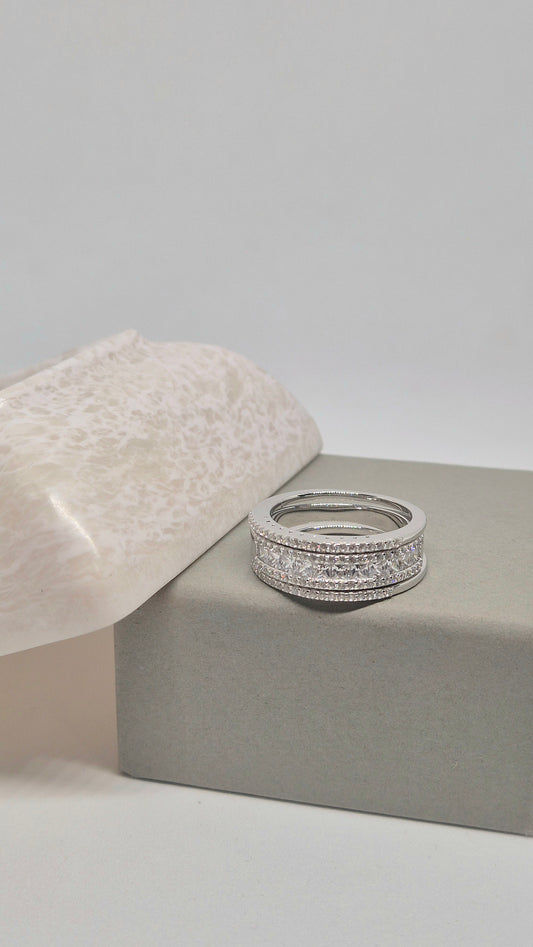 Three piece ring