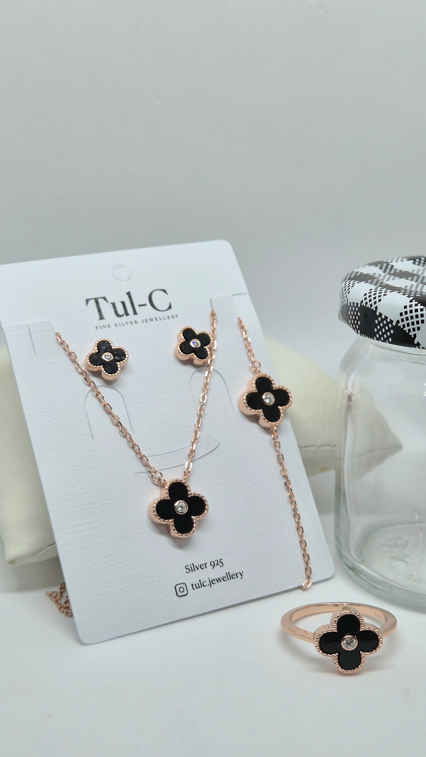 Full rosegold set