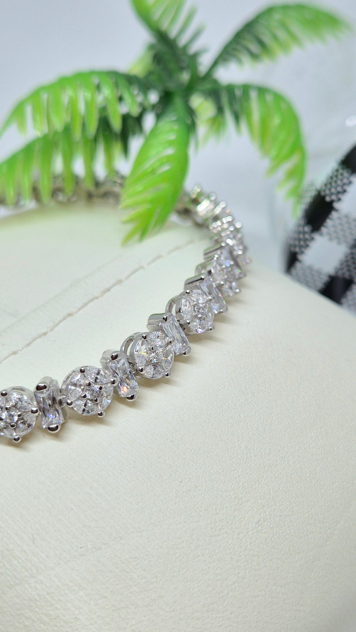 Silver Tennis Bracelet