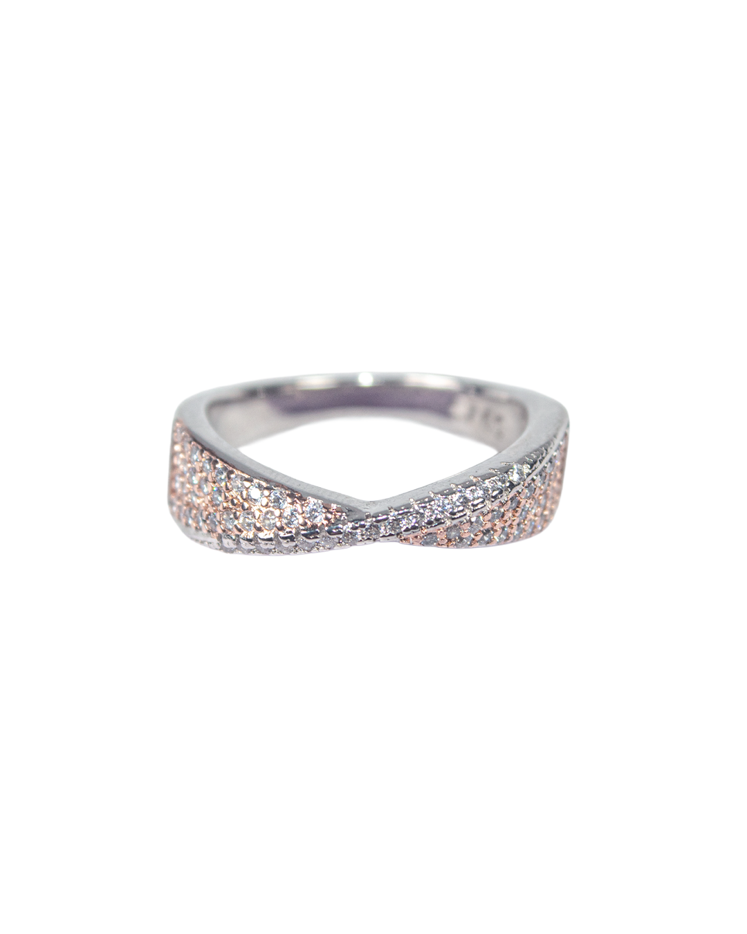Dual Tone Wave Ring