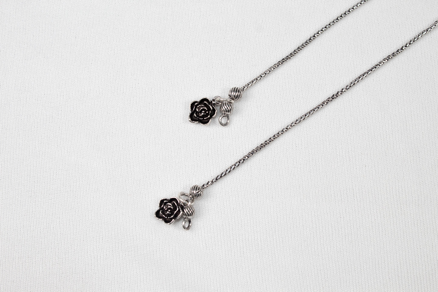 Rose Charm Elegant Anklet