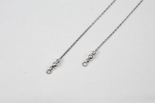 Geometric Bead Style Anklet