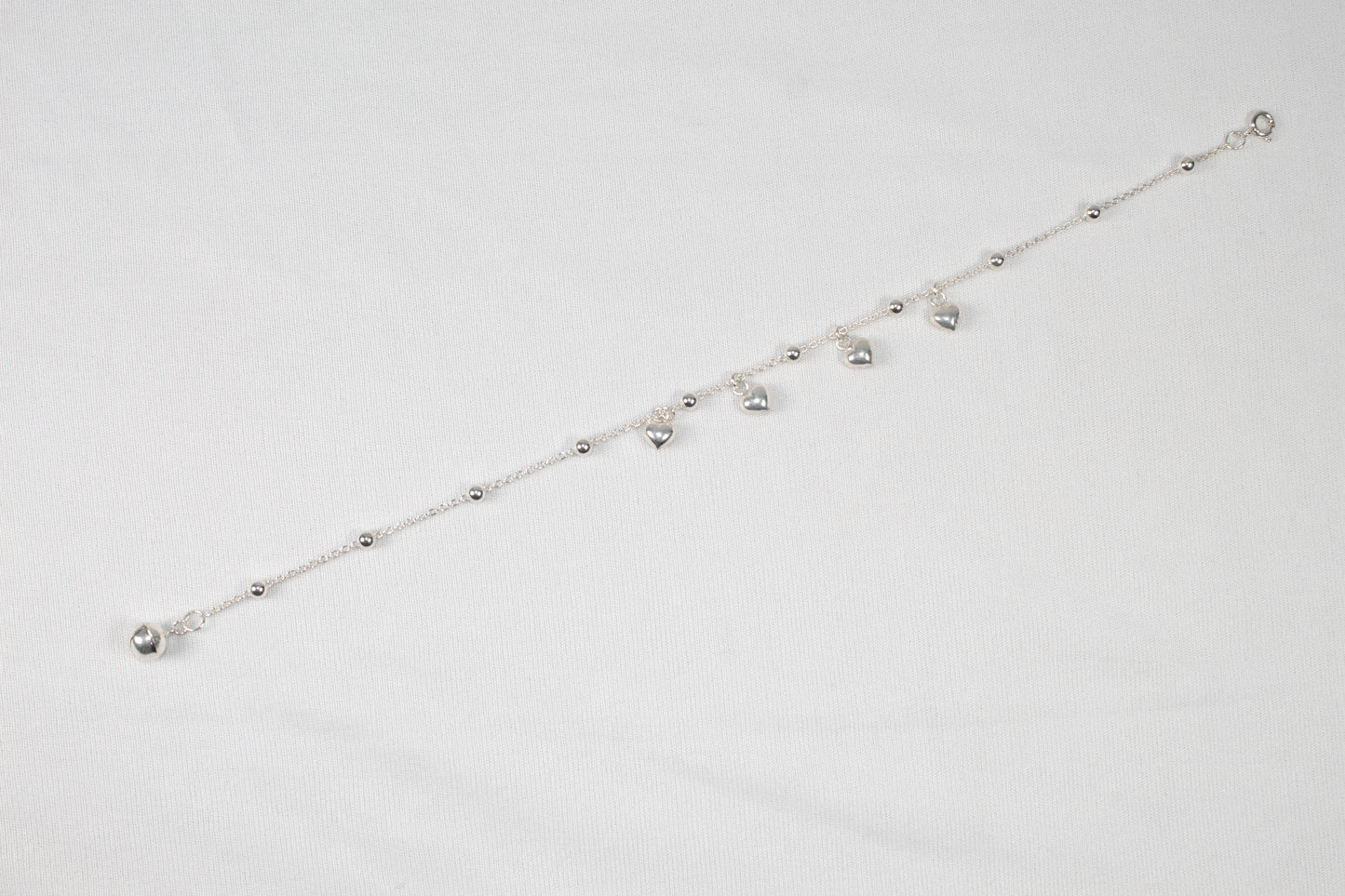 Mini Heart Drop Anklet