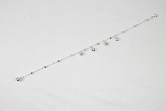 Mini Heart Drop Anklet