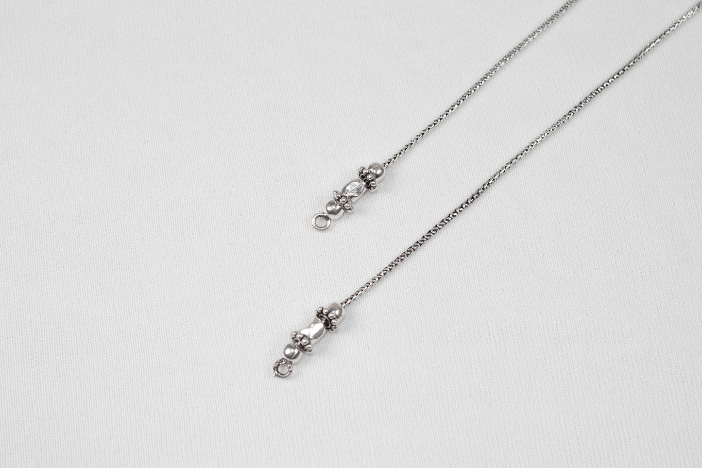 Floral Bead Pattern Anklet
