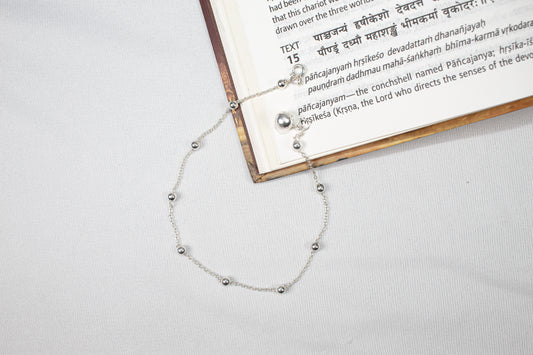 Dangling Bead Chain Anklet