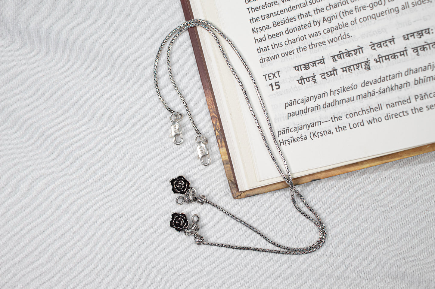 Rose Charm Elegant Anklet