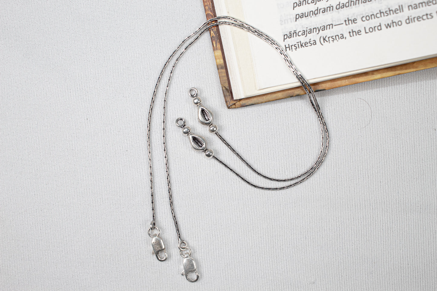 Cowrie Shell Design Anklet
