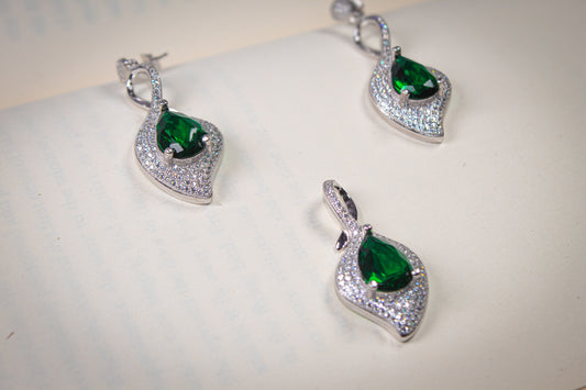 Emerald Leaf Sparkling Drop