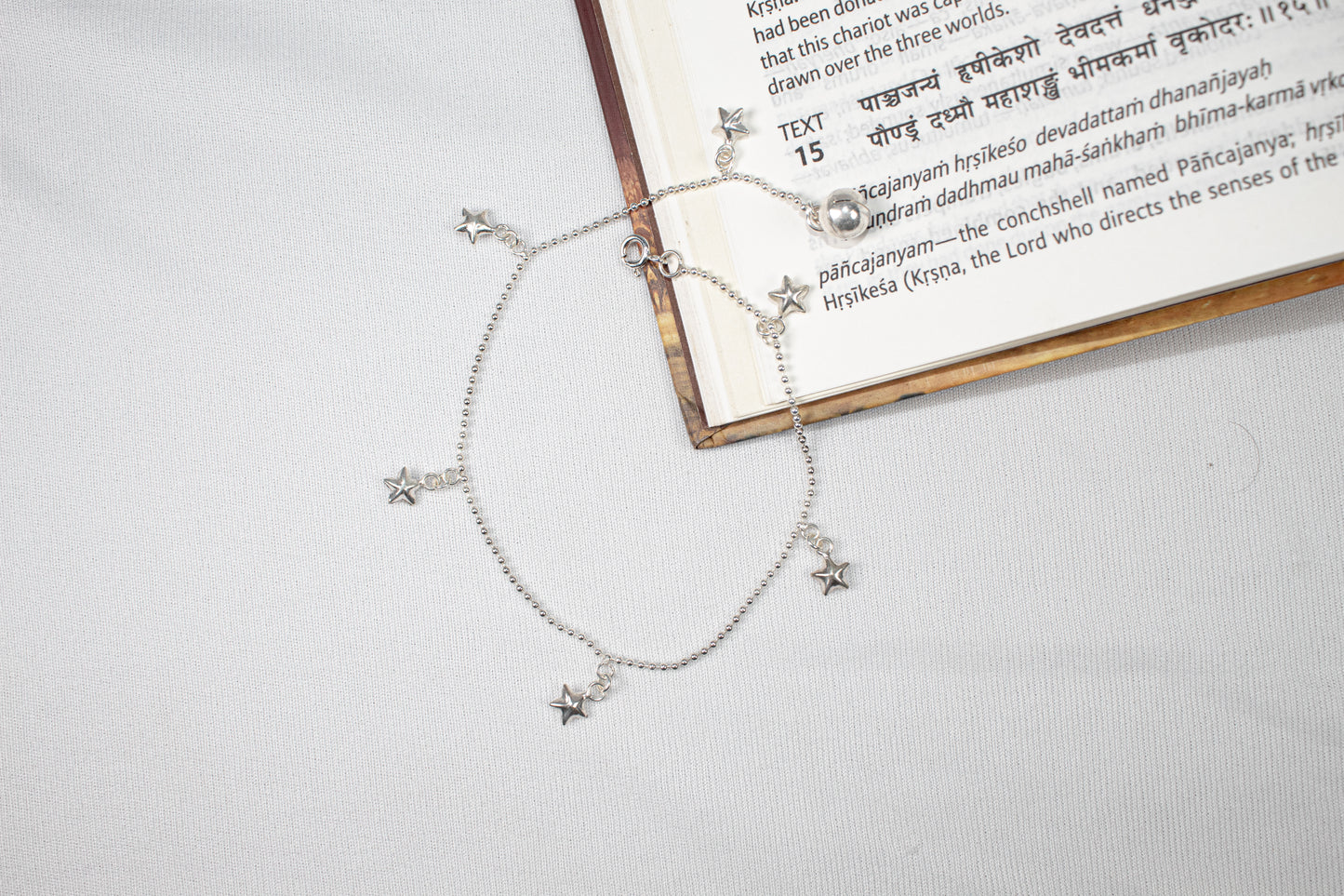 Star Charm Dangle Anklet